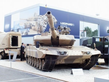 Sự thật bẽ bàng về “Xe tăng số 1 thế giới” Made in China - 6 Xe tăng Leopard-2A7 của Đức