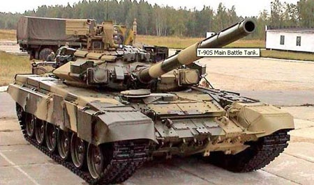 Sự thật bẽ bàng về “Xe tăng số 1 thế giới” Made in China - 7 Cận cảnh xe tăng T-90S của Nga