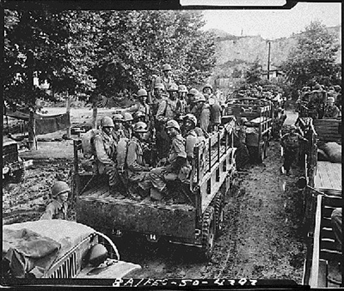 Lính Mỹ tham gia Chiến tranh Triều Tiên.