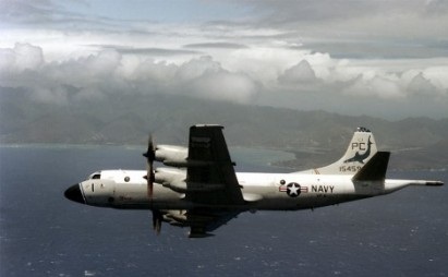 Philippines: Máy bay do thám Mỹ giúp theo dõi Trung Quốc trên Biển Đông - 1 Máy bay do thám P-3 Orion của hải quân Mỹ