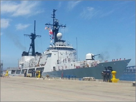 Philippines nhận tàu chiến thứ hai từ Mỹ - 1 BRP Ramon Alcaraz là tàu chiến thứ hai Philippines tiếp nhận của Mỹ.