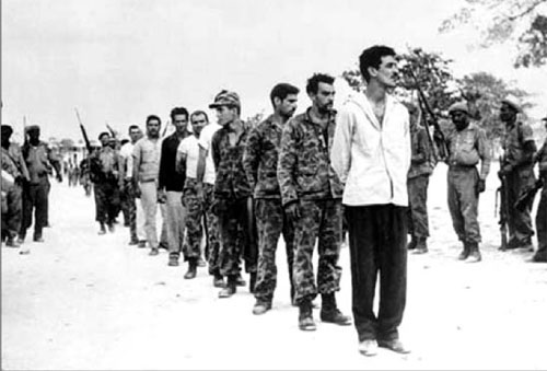 Những tên phản động lưu vong Cuba bị bắt trong Sự kiện Vịnh Con lợn.