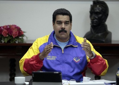 Mỹ khẳng định đã cấp phép cho máy bay Tổng thống Venezuela - 1 Tổng thống Venezuela Nicolas Maduro