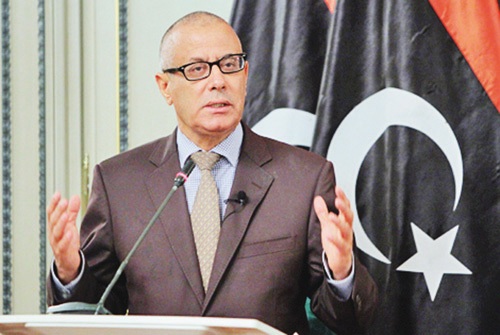 Thủ tướng Libya Ali Zeidan.