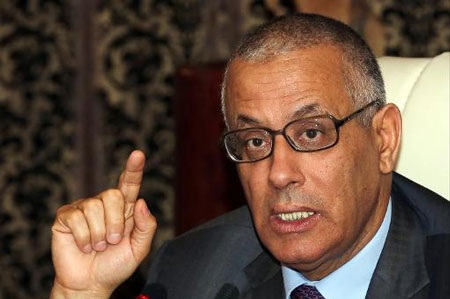 Thủ tướng Libya bị bắt cóc - 1 Thủ tướng Libya Ali Zeidan