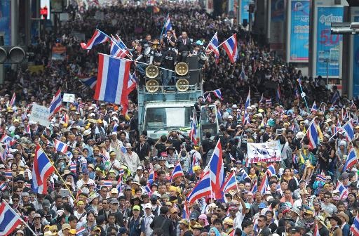 Các cuộc biểu tình vẫn tiếp diễn ở Bangkok