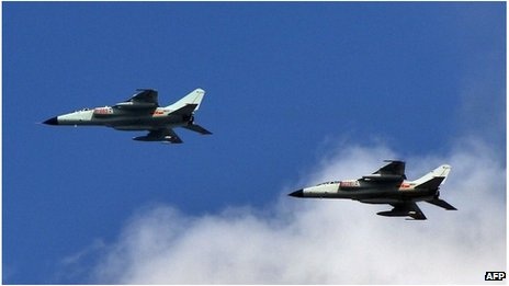 Trung Quốc: Phái chiến đấu cơ để theo dõi máy bay Mỹ, Nhật