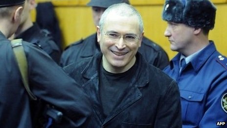 Mikhail Khodorkovsky từng là người giàu nhất Nga trước khi bị bắt.