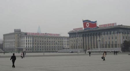 Thành phố Bình Nhưỡng được quy hoạch rất bài bản. Ảnh:T.L