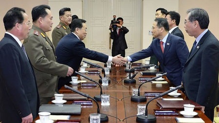 Cuộc đàm phán diễn ra trong bối cảnh Triều Tiên có một số động thái thiện chí.