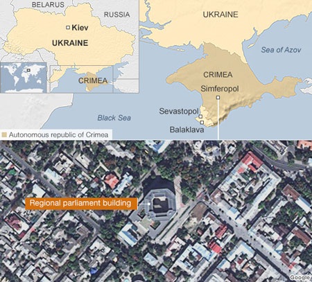 Ukraine tố Nga "xâm lược quân sự" ở Crimea - 4 *Tiếp tục cập nhật