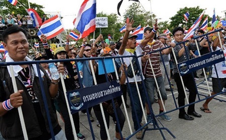 Thái Lan: Người biểu tình chấm dứt “đóng cửa Bangkok” - 1 Thái Lan: Người biểu tình chấm dứt “đóng cửa Bangkok”