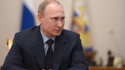 Putin, Obama cùng kêu gọi nhau ngăn chặn đổ máu ở Ukraine - 1 Tổng thống Nga Putin kêu gọi ông Obama ngăn chặn đổ máu ở đông Ukraine.