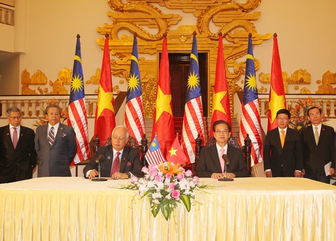 Tuyên bố chung Việt Nam - Malaysia - 1 Tuyên bố chung Việt Nam - Malaysia