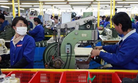 Chùm ảnh hé lộ cuộc sống thường nhật ở Triều Tiên - 11 Hình ảnh tại một sân bóng rổ ở thủ đô Bình Nhưỡng.