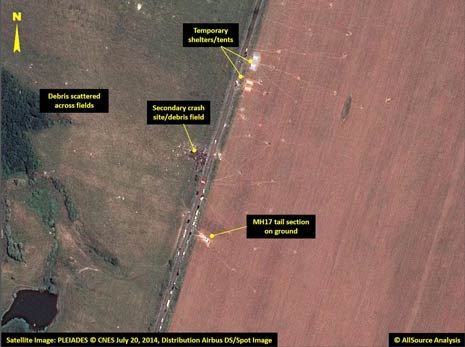 Thảm họa MH17 nhìn từ trên cao - 4