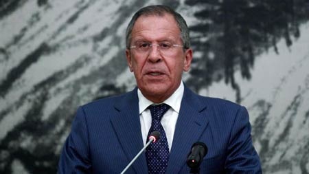 Ngoại trưởng Nga Lavrov.