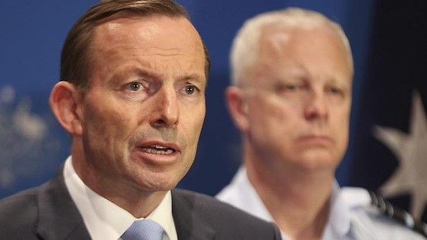 Úc gửi 600 quân tham gia chiến dịch chống IS - 1 Thủ tướng Úc Tony Abbott (trái).