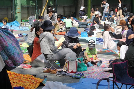 Vào ngày hội thao lớn nhất của học sinh tiểu học Nhật