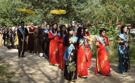 Chùa Nhân Hòa (Ảnh Quê Việt)