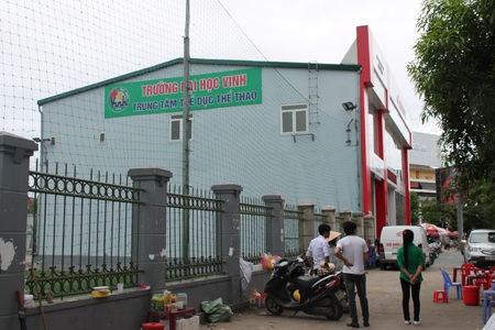 Trường ĐH Vinh vi phạm quy hoạch xây dựng đã được phê duyệt - 1 Trung tâm TDTT Trường ĐH Vinh...