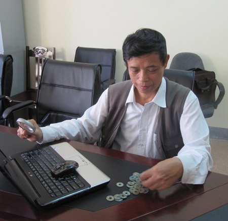 Hũ tiền cổ 13kg có từ thế kỷ XI - 1 Hũ tiền cổ 13kg có từ thế kỷ XI - 1