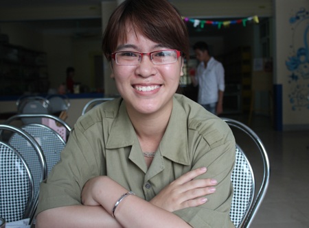 Trương Thị Minh Tâm - Phó Chủ nhiệm CLB hiến máu tình nguyện Trường ĐH Y Khoa Vinh