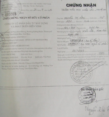 Công ty không thực lực tài chính liên tiếp làm từ thiện tiền tỷ