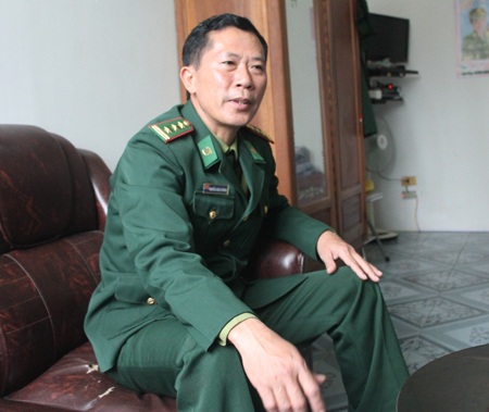 Thượng tá Nguyễn Xuân Phương - Hải đội trưởng Hải đội 2 - Bộ đội biên phòng Nghệ An.