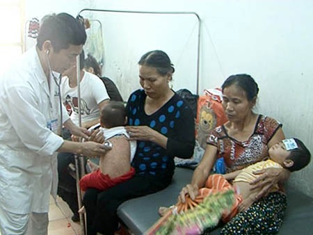 Nghệ An đã ghi nhận gần 200 trường hợp mắc bệnh sởi. (Ảnh: Hoài Thanh)