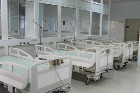 Khánh thành bệnh viện quy mô 700 giường bệnh - 4 Bộ trưởng Bộ Y tế Nguyễn Thị Kim Tiến phát biểu tại buổi lễ.