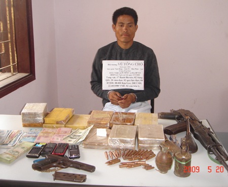 Sinh năm 1991 nhưng Vừ Tồng Chò đã là trùm ma túy có vạch trong giới buôn hàng trắng.