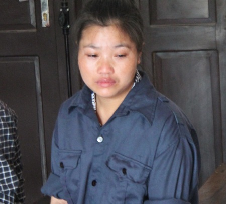 Sơn nữ nuôi khát vọng làm giàu từ việc buôn người - 2 Bị cáo Vi Thị Thu.