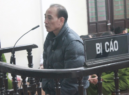 Bác đơn kháng cáo đường dây 255 bánh heroin - 2 Vũ Đức Mạnh - kẻ điều hành đường dây mua bán trái phép 255 bánh heroin từ Lào vào Việt Nam.