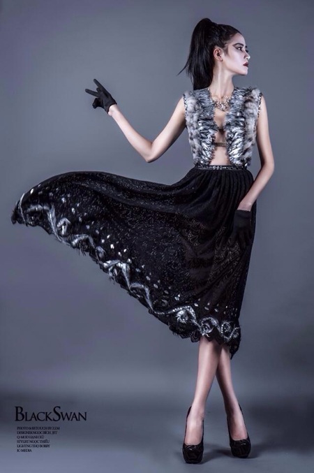 Nhưng cũng rất cá tính trong những bức hình.