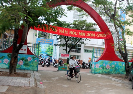 Trẻ mầm non phải đóng tiền trả nợ cho trường? - 1 Trường Mầm non Hoa Sen (TP Vinh), nơi bị tố vận động phụ huynh đóng tiền trả nợ cho trường.