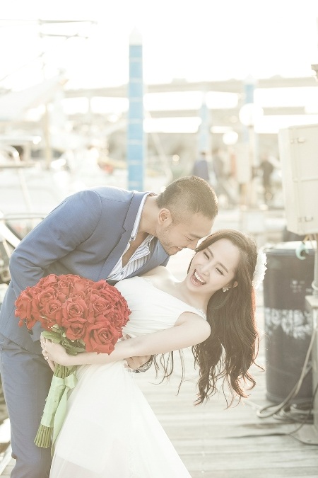 Ảnh cưới lãng mạn ở Hàn Quốc của Quỳnh Nga - Doãn Tuấn - 7 Quỳnh Nga và Doãn Tuấn rất vui khi nhận được sự đón tiếp rất nồng hậu từ đất nước bạn.