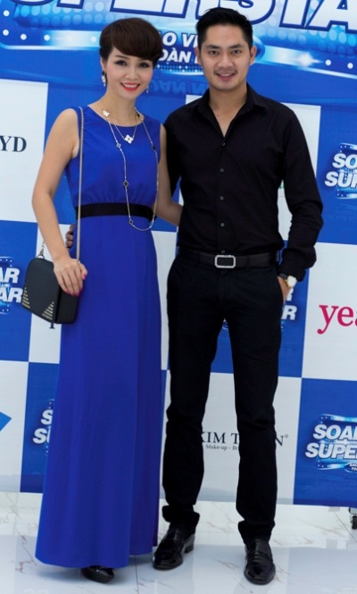 Mai Thu Huyền trổ tài MC, Giáng My ngồi ghế nóng chấm sao Việt - 7 Mai Thu Huyền cùng diễn viên - thí sinh Minh Luân