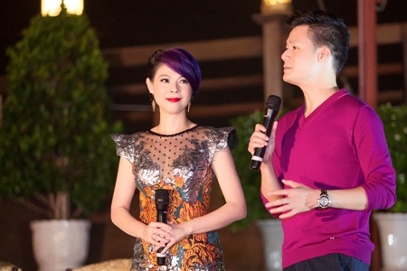 Thanh Thảo - Quang Dũng xuất hiện tình cảm trên tàu 5 sao