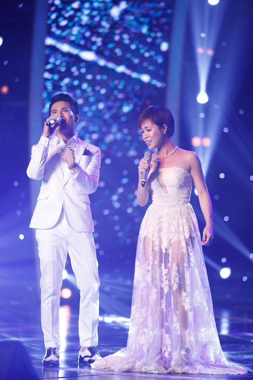 Xinh đẹp, múa giỏi, hát hay, thí sinh Vietnam's got talent vẫn bị loại - 10 Cả hai đã mang đến một bài hát nồng nàn cảm xúc với