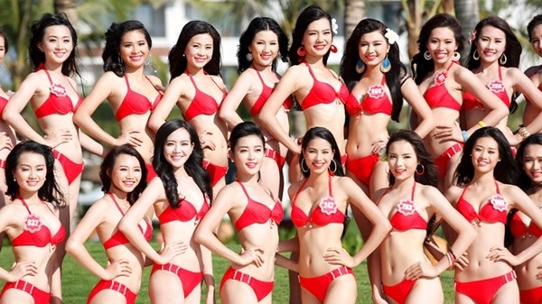 Nguyễn Cao Kỳ Duyên đăng quang Hoa hậu Việt Nam 2014 - 37 38 cô gái đã sẵn sàng cho đêm vinh danh tân