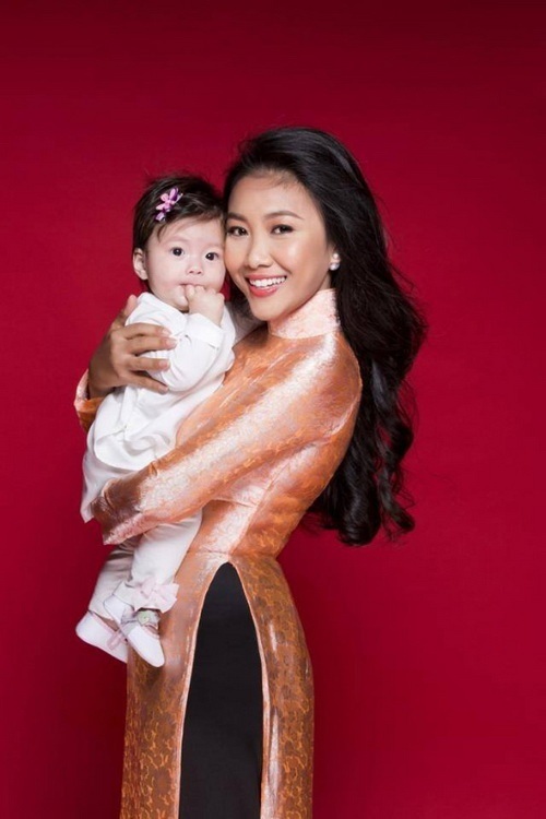 Bé Sol là món quà ý nghĩa nhất trong năm 2014 mà Đoan Trang nhận được