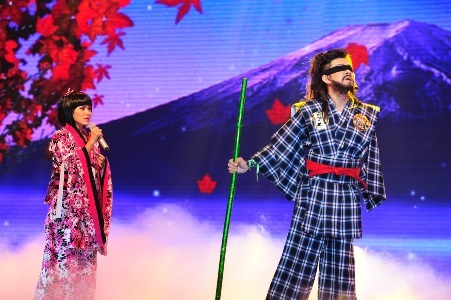 Tú Vi - Quốc Đại hóa thân ấn tượng thành người Nhật trong Giọt mưa thu.