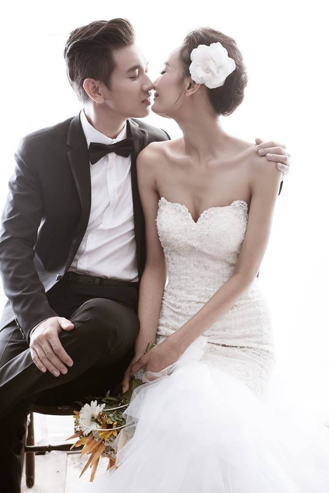 Ngắm ảnh cưới lung linh của người mẫu Lê Thúy - 10 Nữ người mẫu cho biết rất vui và may mắn khi được Đỗ Mạnh Cường ưu ái như vậy.