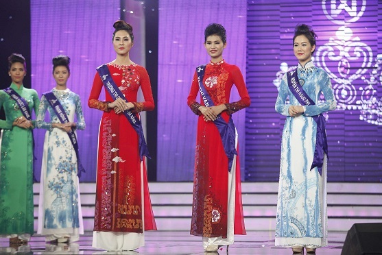 “Thí sinh ảo” bất ngờ bị loại khỏi cuộc thi Hoa khôi áo dài Việt Nam - 1 Top 3 nguy hiểm Diệu Ngọc - Văn Thị Vân - Ngọc Phi