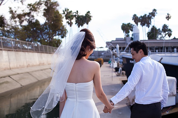 Ngắm trọn bộ ảnh cưới lãng mạn của Trúc Diễm tại Mỹ - 8 Cả hai đã quen nhau hơn 3 năm trước khi tính đến chuyện hôn nhân.