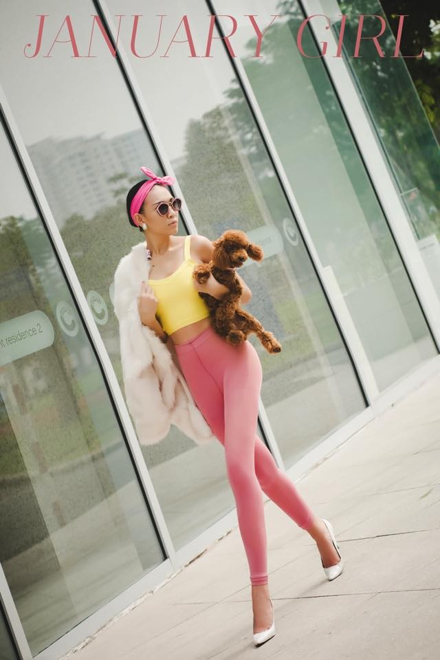 Siêu mẫu Diệu Huyền khoe dáng chuẩn - 10 Trí Hòa