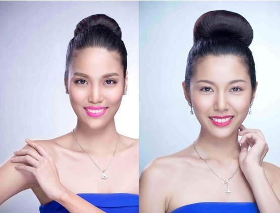 Lan Khuê, Thúy Vân - Ai sẽ đại diện Việt Nam tại Hoa hậu thế giới 2015? - 1 Cận cảnh gương mặt Lan Khuê - Thúy Vân