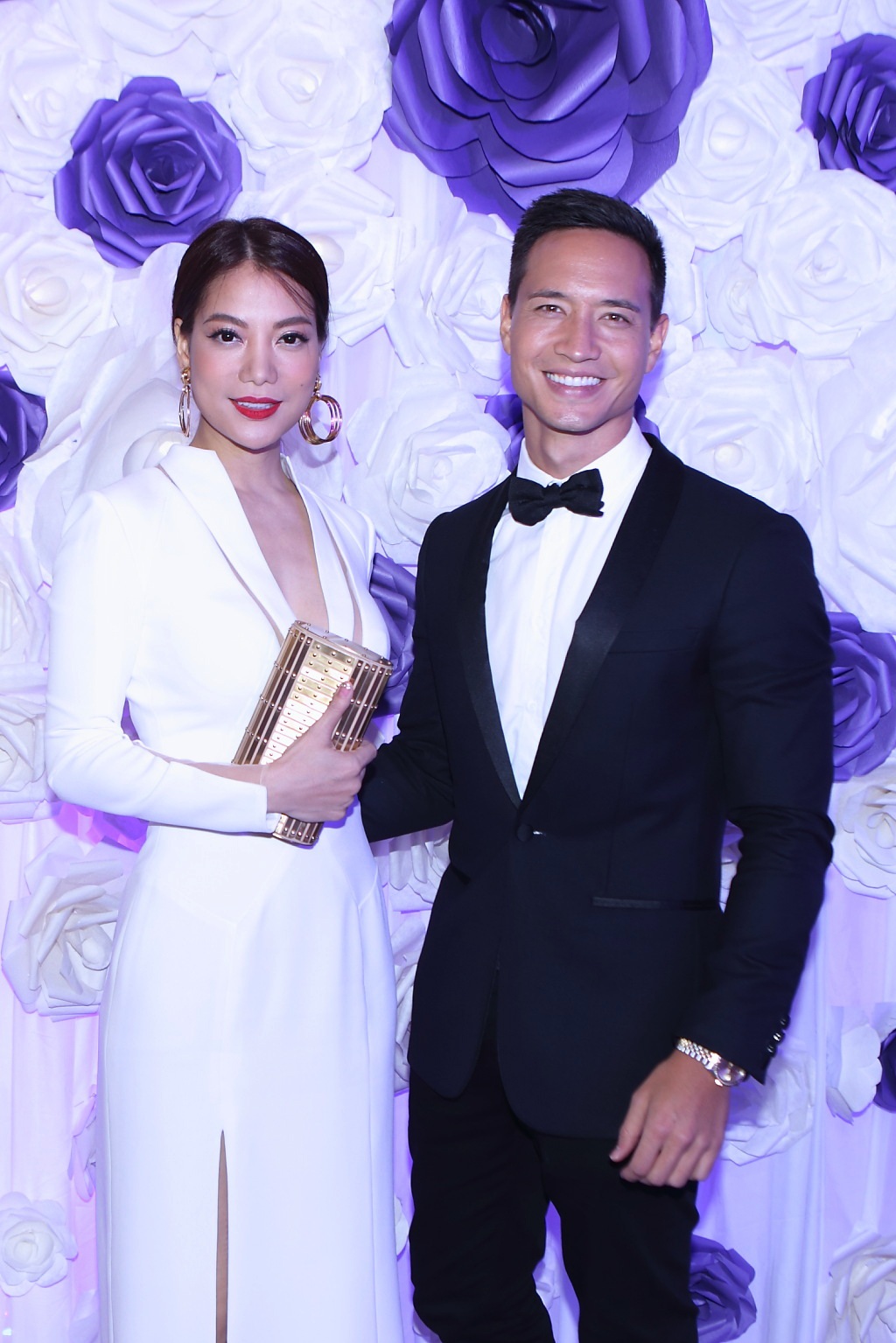 Cặp đôi nổi tiếng gần đây Trương Ngọc Ánh - Kim Lý thân thiết cùng nhau xuất hiện trong đêm nhạc.