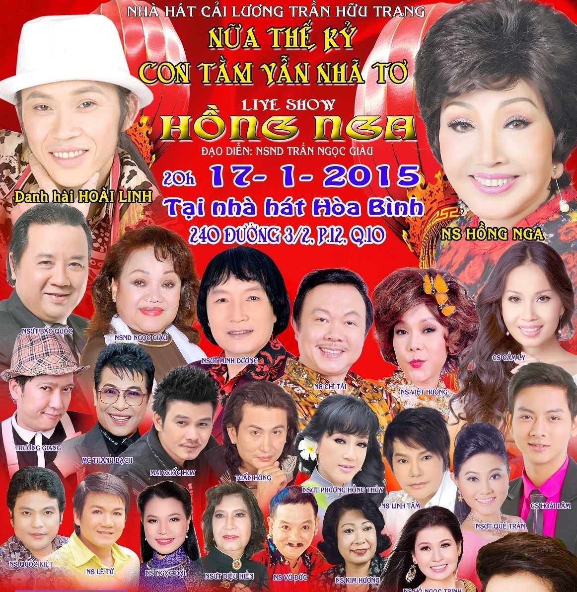 Đi đâu, xem gì ở Sài Gòn ngày cuối tuần? - 2 Liveshow Hồng Nga quy tụ nhiều nghệ sĩ tên tuổi
